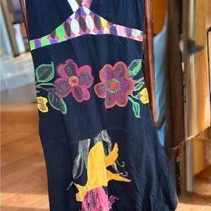 Desigual Multicolor Patterned Bubble Skirt Dress